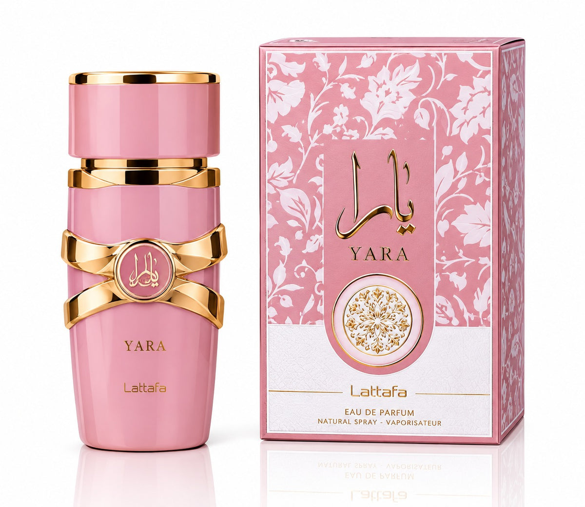 Lattafa Yara Eau De Parfum – 100ml (3.4 fl. oz.) Long-Lasting Sweet Powdery Fragrance For Women
