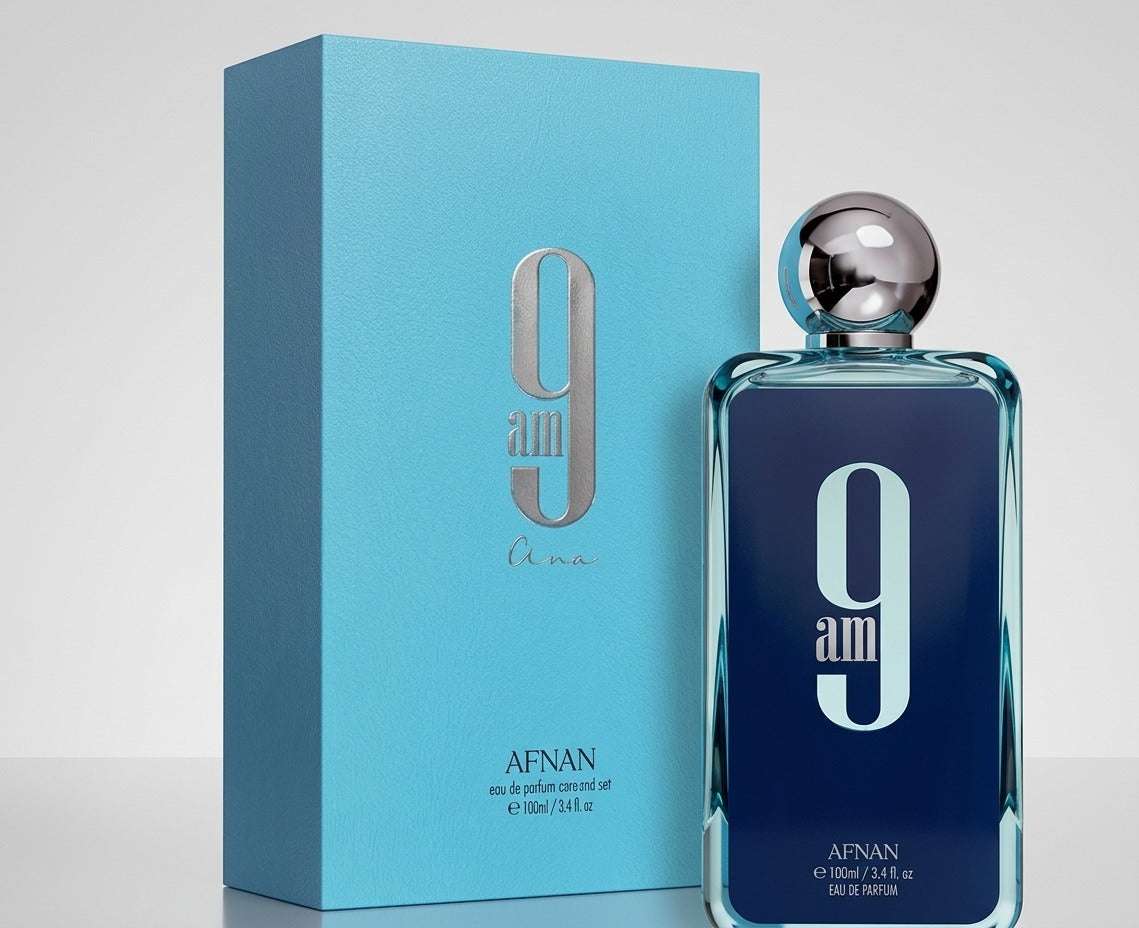 Afnan 9 AM Eau De Parfum – 100ml / 3.4 fl. oz. Spray