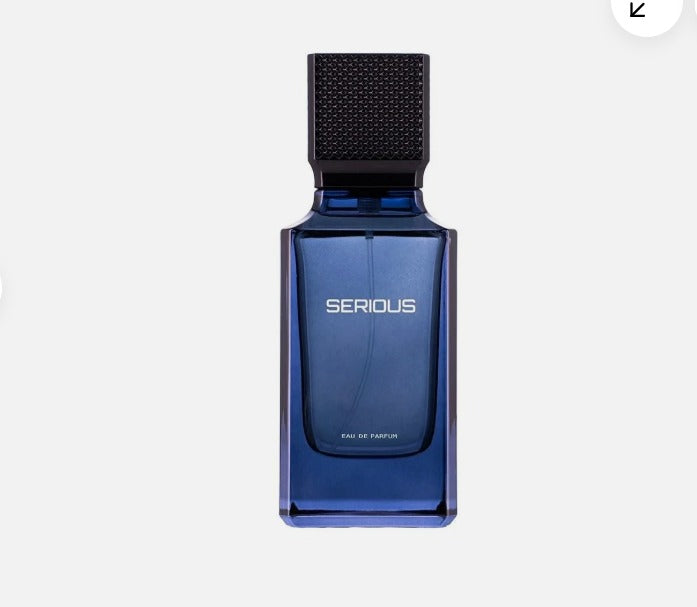 Serious Eau De Parfum – 100ml (3.4 fl. oz.) Long-Lasting Fresh Aquatic & Woody Fragrance For Men