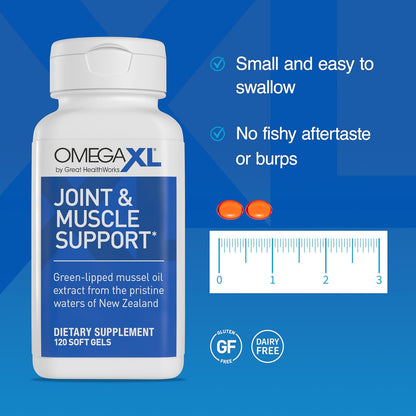 Omega XL Joint Supplement | Green-Lipped Mussel Extract | 300 Capsules