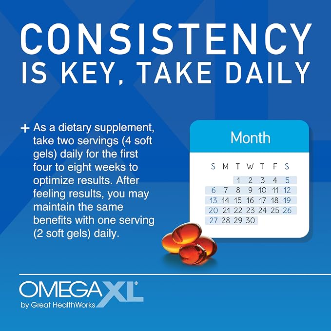 Omega XL Joint Supplement | Green-Lipped Mussel Extract | 300 Capsules