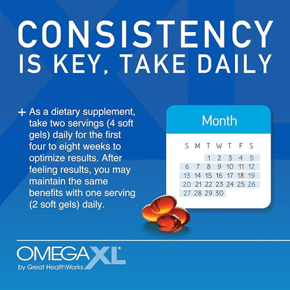 Omega XL Joint Supplement | Green-Lipped Mussel Extract | 300 Capsules