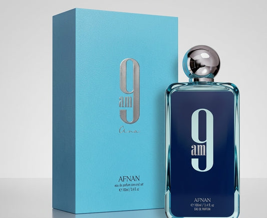 Afnan 9 AM Eau De Parfum – 100ml / 3.4 fl. oz. Spray