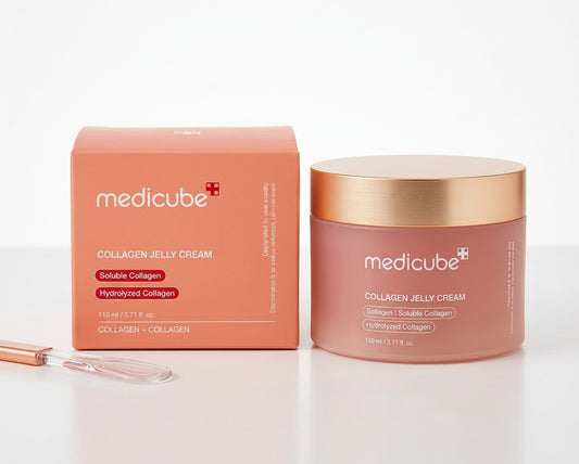 Medicube Collagen Jelly Cream – Hydrating & Firming Glass Skin Moisturizer (110ml / 3.71 fl. oz.)