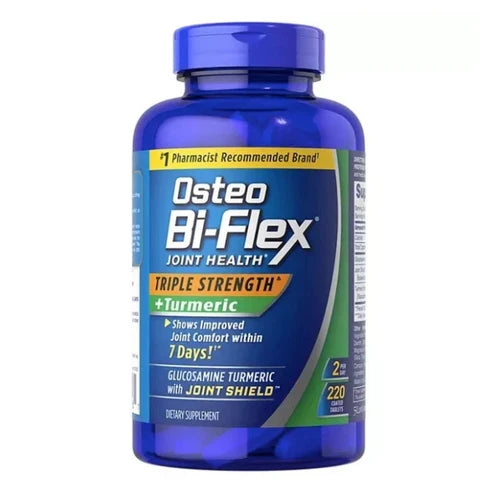 Osteo Bi-Flex Triple Strength Joint Health with Turmeric – 220 Coated Tablets