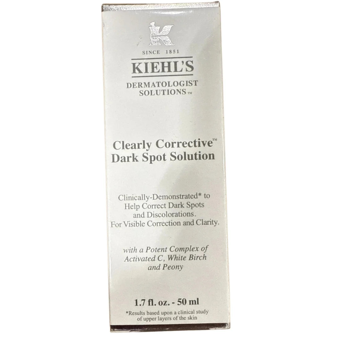 Kiehl's Clearly Corrective Dark Spot Solution - 50ml / 1.7 oz - Brand New