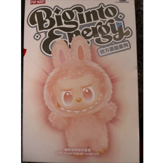 POP MART LABUBU The Monsters Big Into Energy Vinyl Plush Blind Box - Authentic