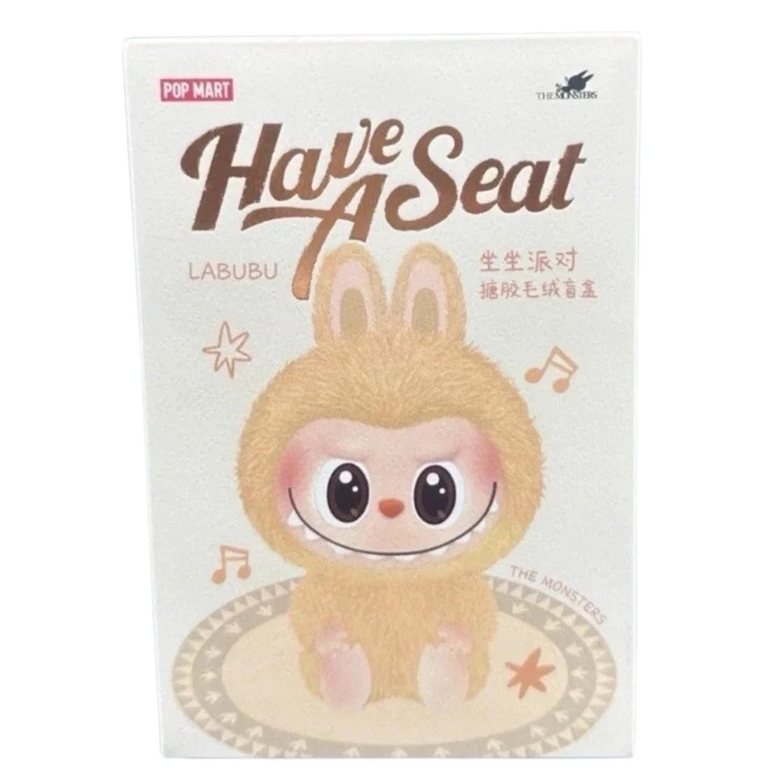 POP MART LABUBU The Monsters Have A Seat Vinyl Plush Blind Box