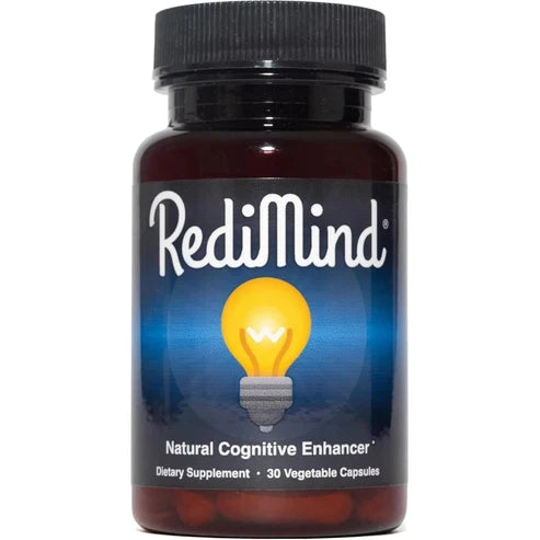 RediMind Natural Cognitive Enhancer | Focus, Memory & Brain Health - 30 Caps