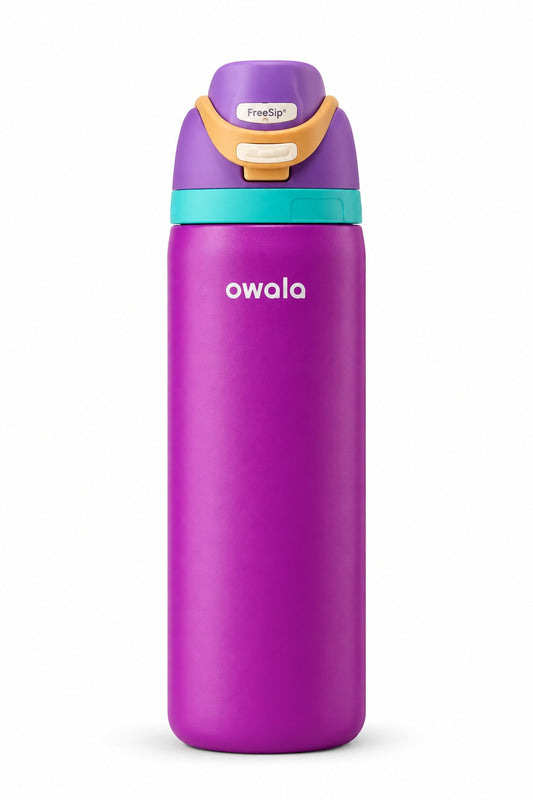 Owala FreeSip Insulated Stainless Steel Water Bottle - Purple
