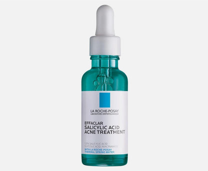 La Roche-Posay Effaclar Salicylic Acid Acne Treatment Serum – 30ml (1.0 fl. oz.) Daily Clarifying Exfoliator