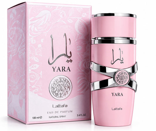 Lattafa Yara Candy Eau De Parfum – 100ml (3.4 fl. oz.) Long-Lasting Sweet Fruity & Floral Fragrance For Women
