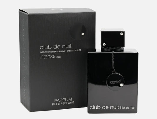 Armaf Club De Nuit Intense Man Pure Parfum – 150ml (5.07 fl. oz.) Long-Lasting Citrus & Smoky Woody Fragrance