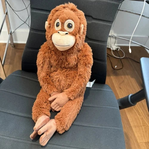 Authentic Viral Rare Orangutan "Punch Monkey" Plush Toy - Giant 24 Inch - Brand New