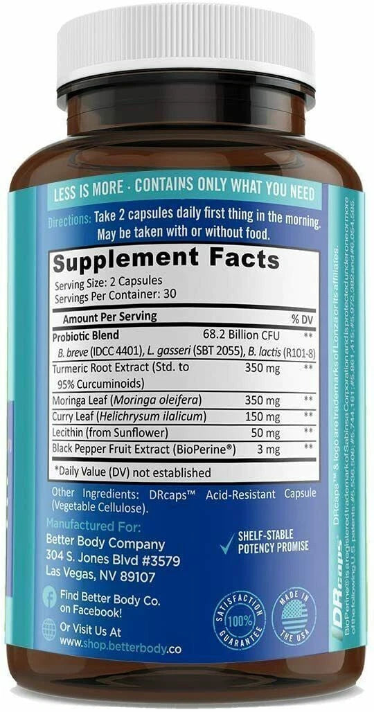 Provitalize | 100% Natural Probiotic & Menopause Supplement for Women – 60 DRcaps™